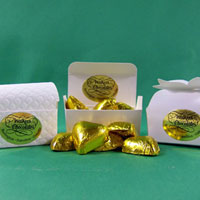 Foiled Gold Hearts In Box Foiled Gold Hearts In Box