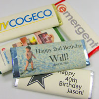Custom Wrapped Chocolate Bar Custom Wrapped Chocolate Bar